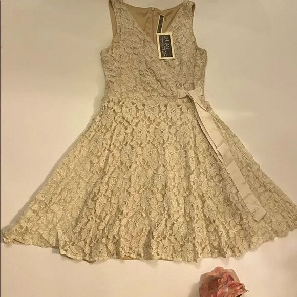 Julian Taylor Dresses & Skirts - Julian Taylor  lace floral Design Dress size :6